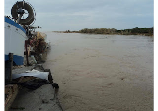 La Maremma in ginocchio. Un fiume in piena distrugge il porto canale della Marina di Montalto di Castro