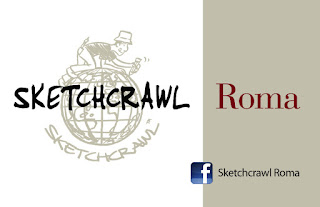 Disegnare la bellezza con il taccuino: Sketchcrawl Roma