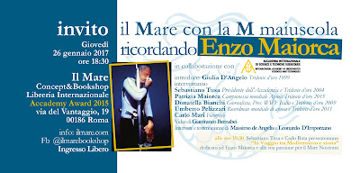 Giovedì 26 in libreria per ricordare Enzo Maiorca