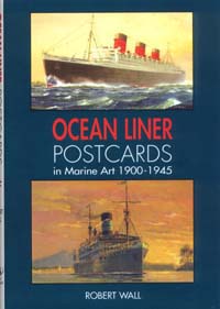 Ocean liner postcards in marine art 1900-1945