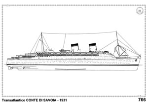 Conte di Savoia transatlantico