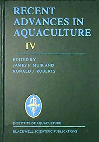 Recent advances in aquaculture vol.4