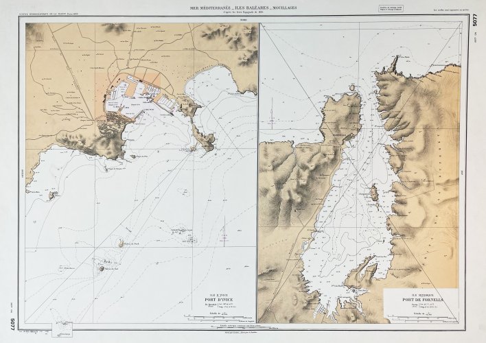 Iles Baleares mouillages - Port d'Ivice - Port de Fournells