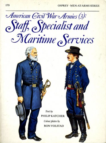 American civil war armies: staff, specialist and maritime