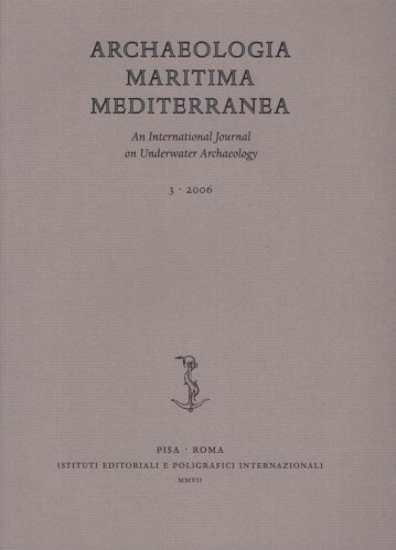 Archaeologia maritima mediterranea 3