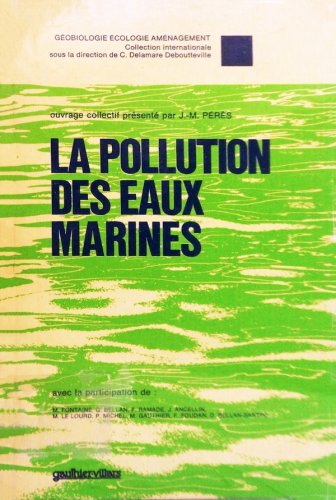 Pollution des eaux marines