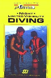 Night limited visibility diving