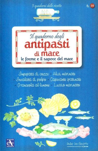 Quaderno degli antipasti di mare