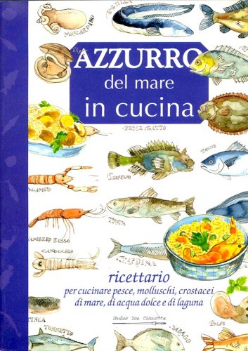 Azzurro del mare in cucina