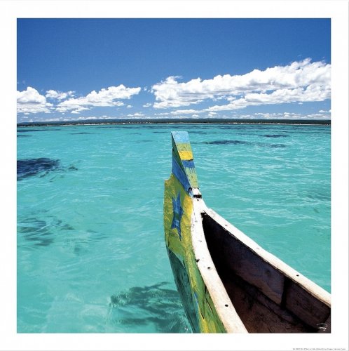 Pirogue de pecherur Madagascar