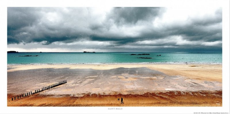 Saint Malo plage du Sillon