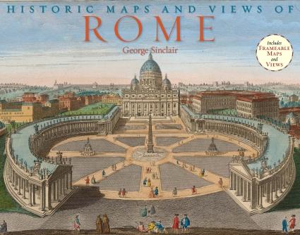 Historic maps and views of Rome