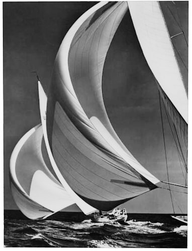 Flying spinnakers 1938