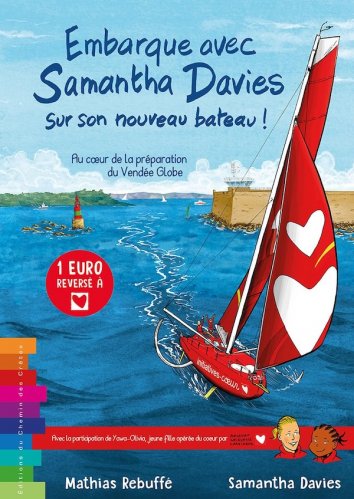 Embarque avec Samantha Davies sur son nouveau bateau