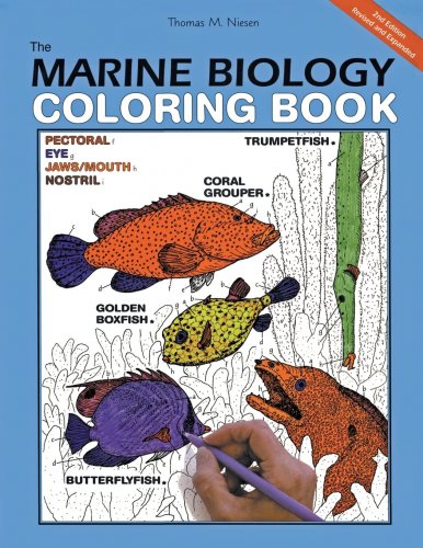 Marine biology coloring book